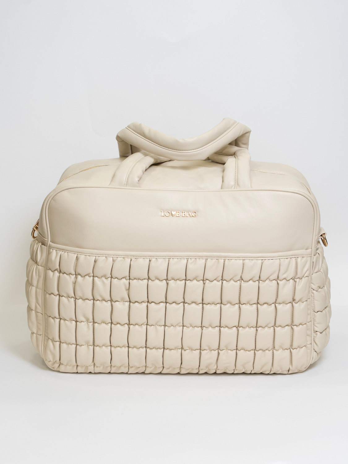 Borsa 48 ore L Beige Eco Pelle