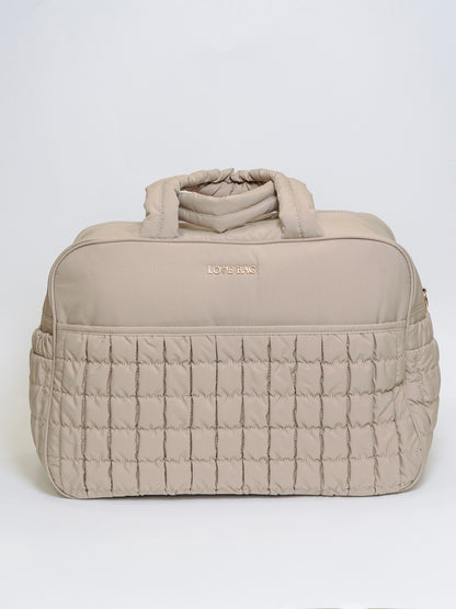Borsa 48 ore L Beige Tessuto
