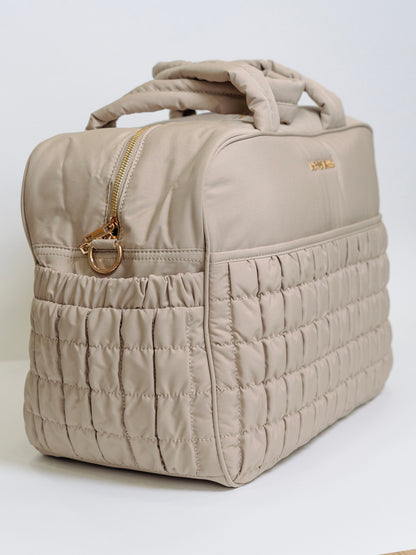 Borsa 48 ore L Beige Tessuto