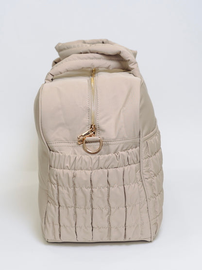 Borsa 48 ore L Beige Tessuto