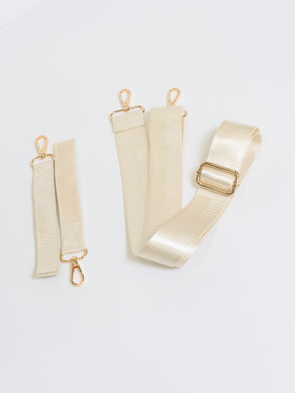 Borsa 48 ore L Beige Eco Pelle